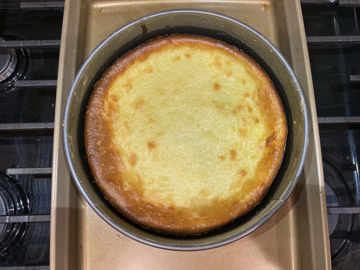 ricotta cheesecake