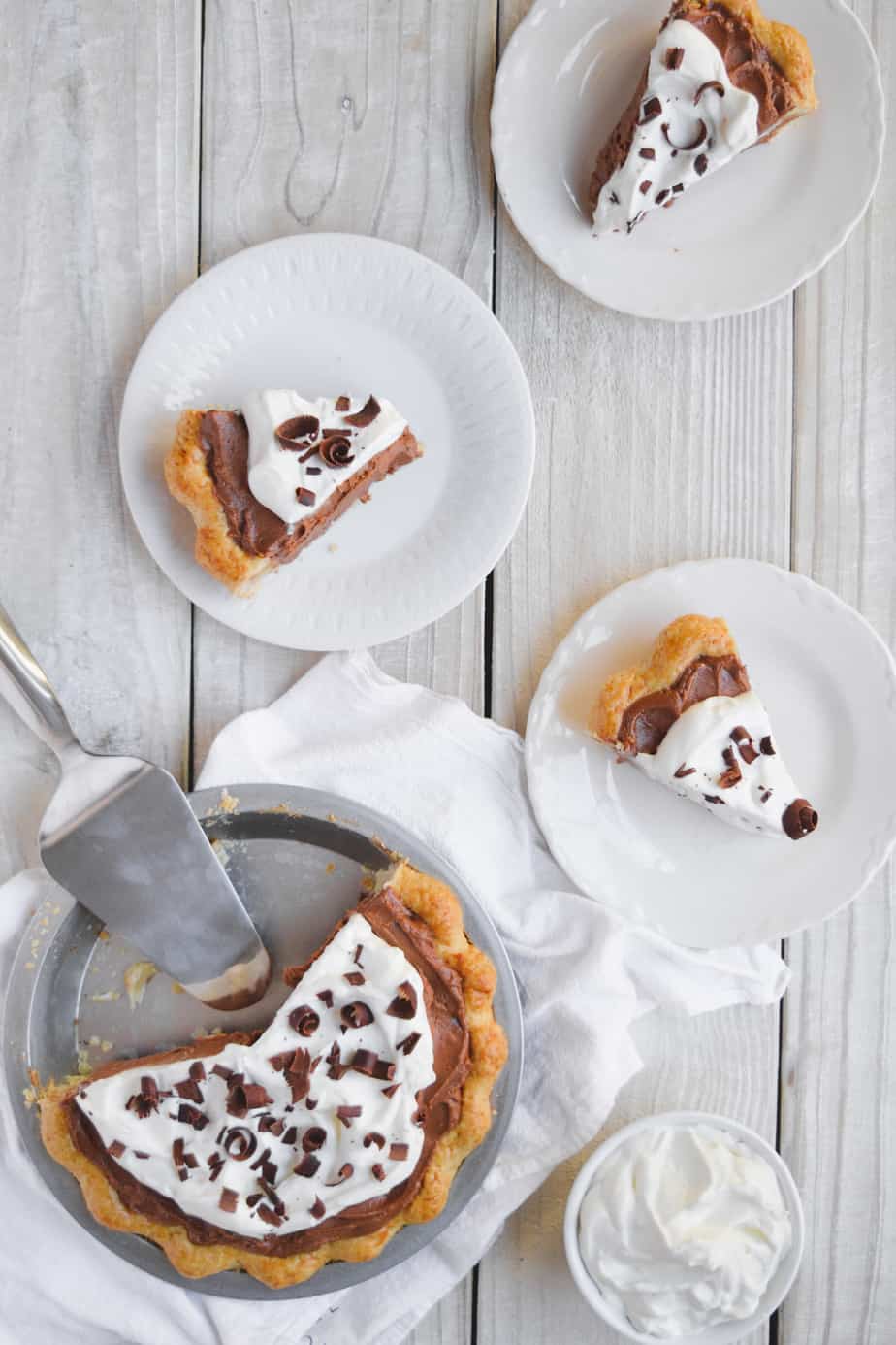 peanut butter chocolate silk pie