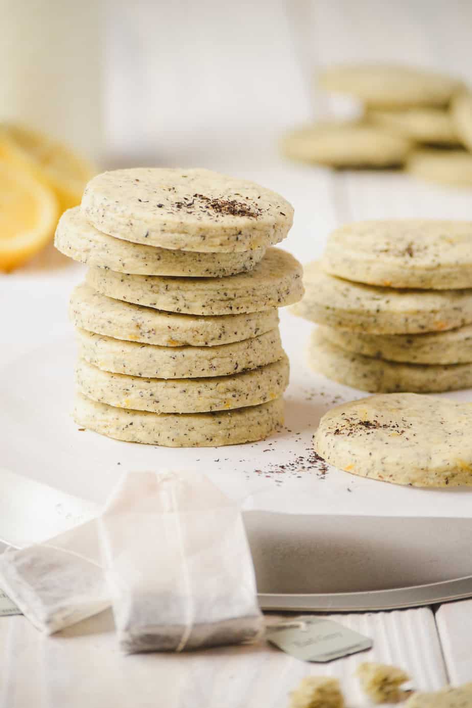 earl grey shortbread cookies