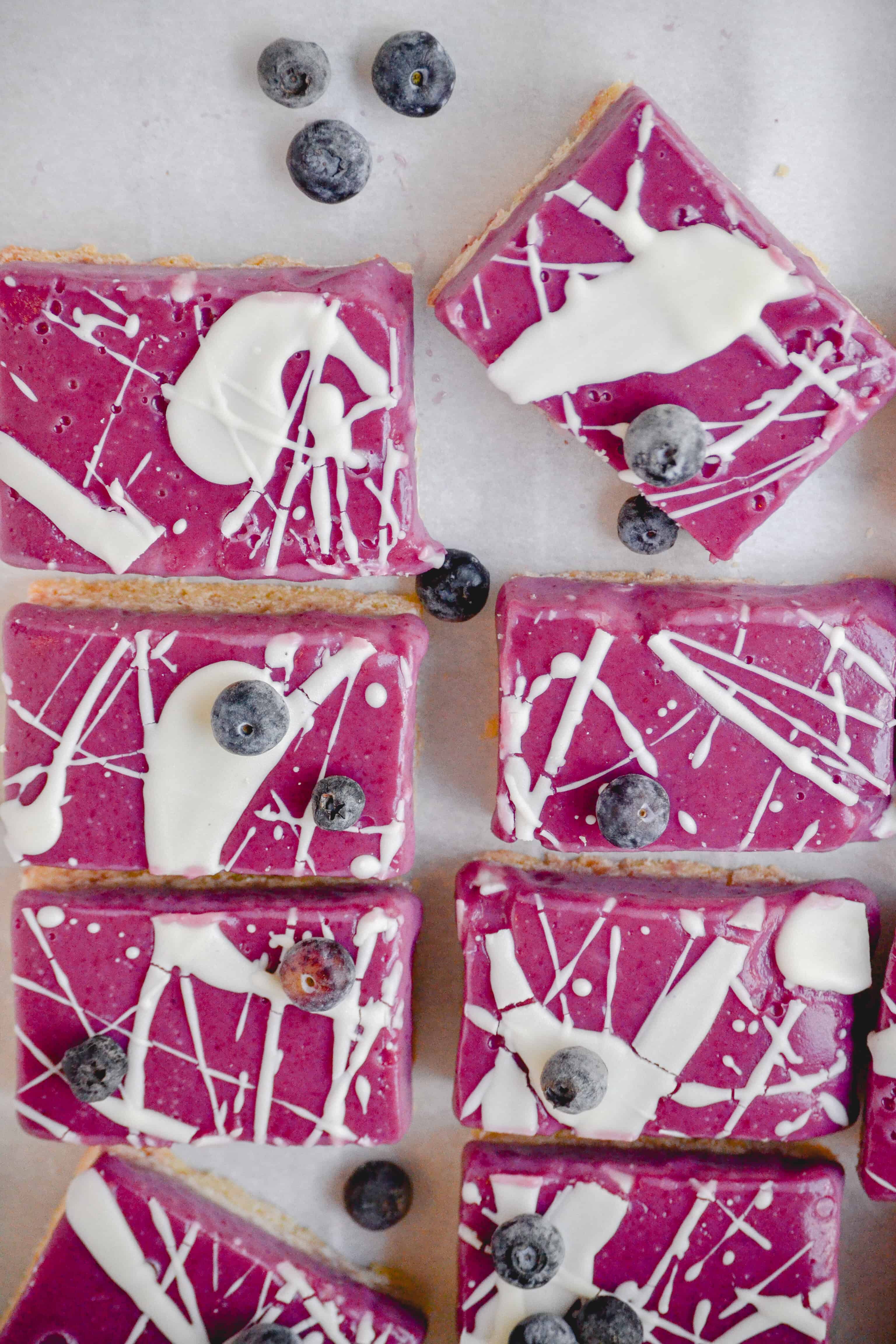 Blueberry Shortbread Bars