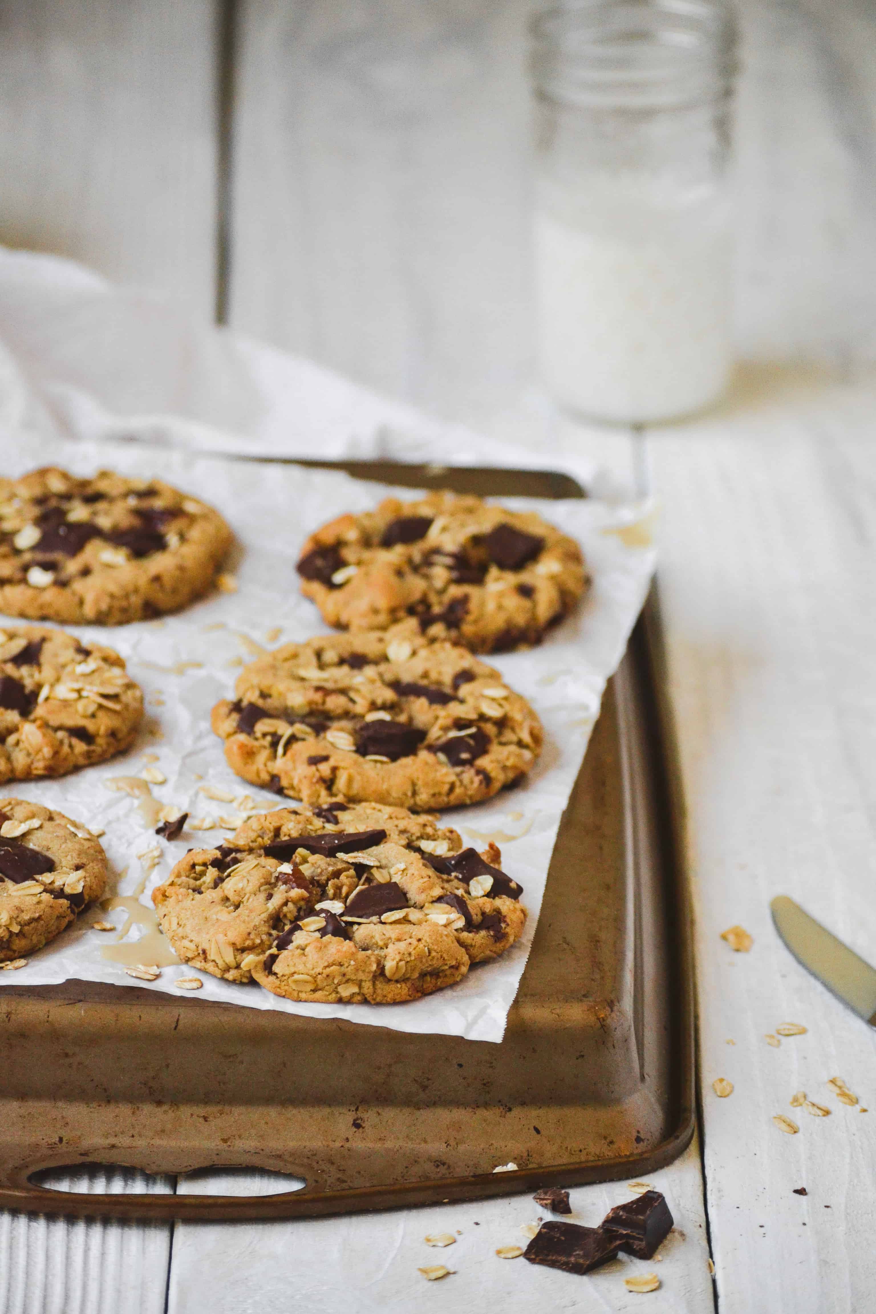 Tahini Oatmeal Cookies