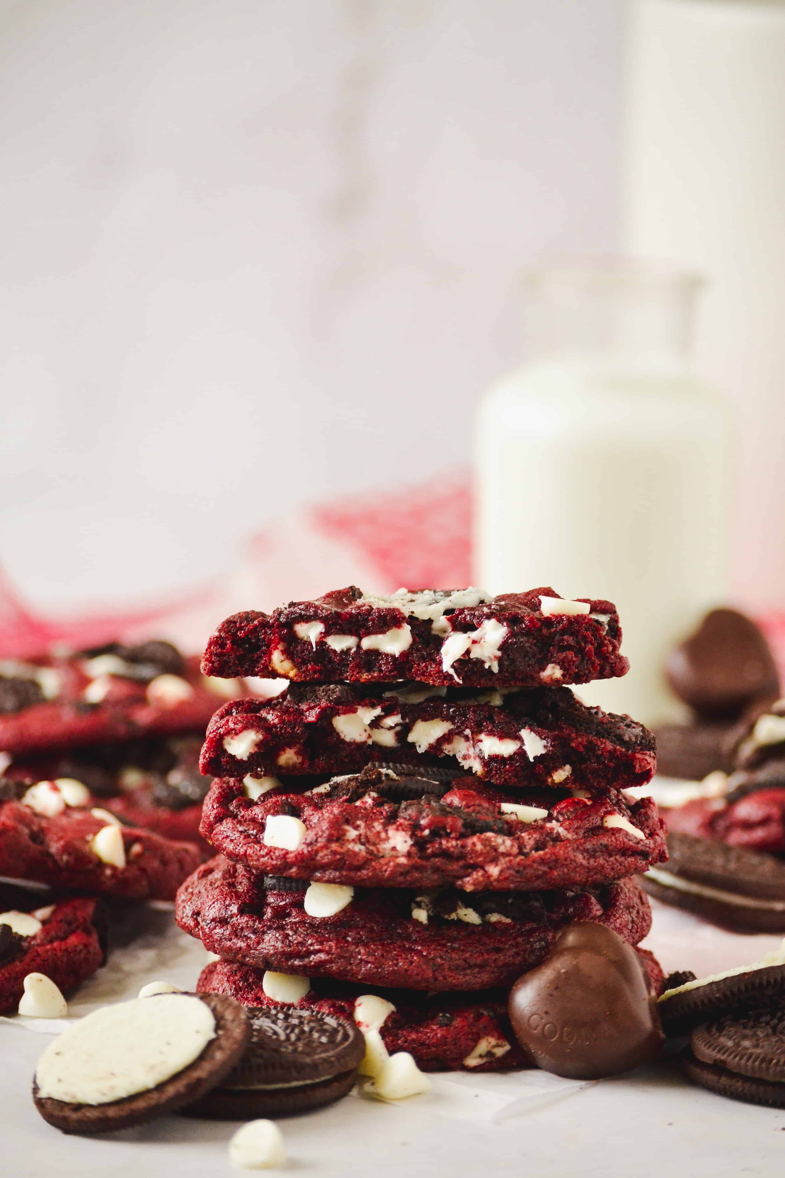 soft red velvet cookies