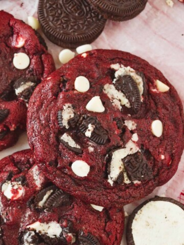 Oreo Red Velvet Cookies featured image
