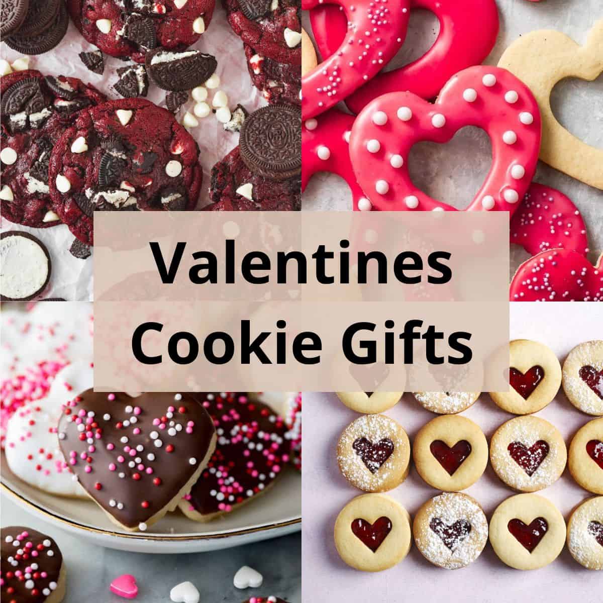 Valentines Basket, Valentine's Day Cookies